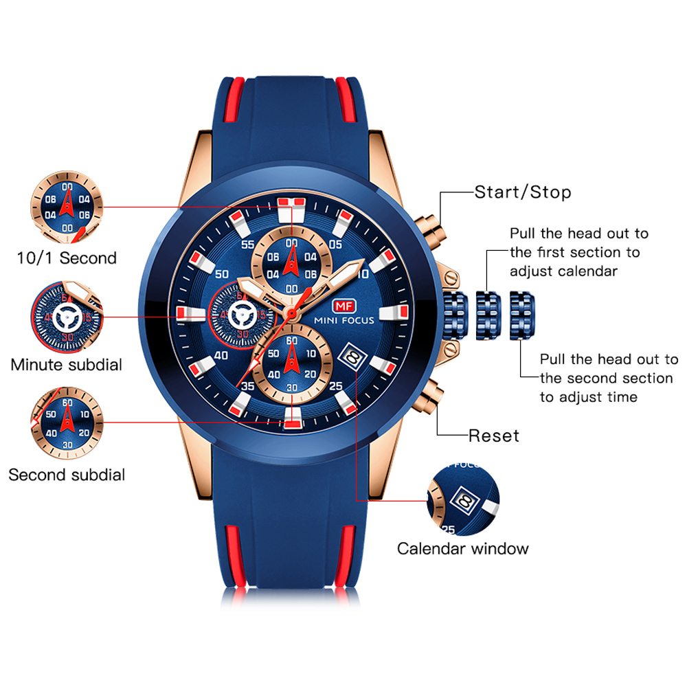 MINI FOCUS Mens Watches Top Lu - Luxury Watch Investment review and price